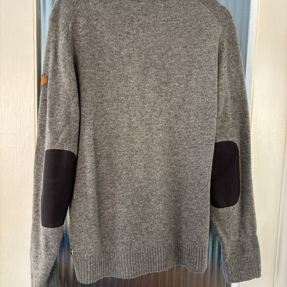 Fjällräven Grey Ovik Wool Sweater (Small) - Picture 2 of 3